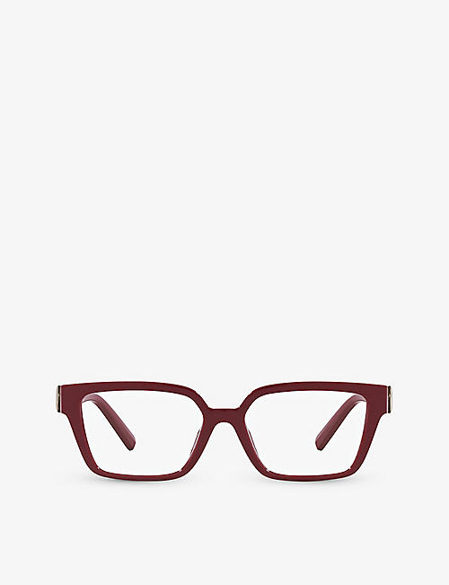 TIFFANY & CO: TF2232U rectangle-frame acetate glasses