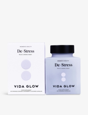 VIDA GLOW: De-Stress supplements 60 capsules