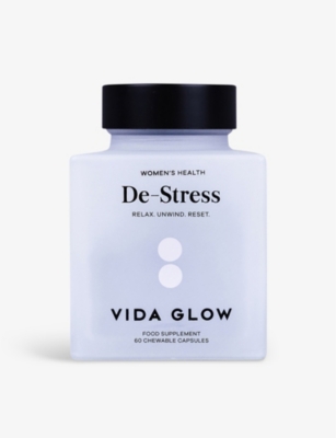 VIDA GLOW: De-Stress supplements 60 capsules