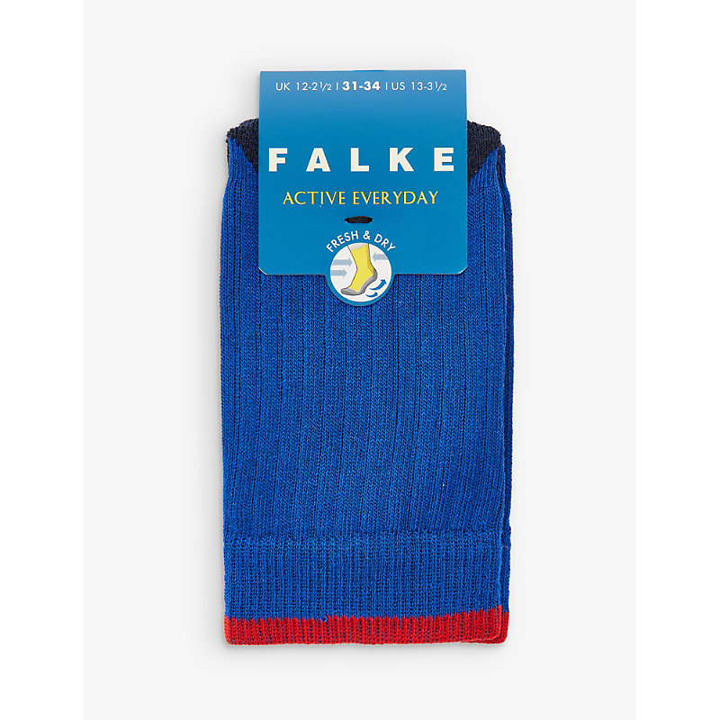 Falke Boys Yve Kids Active Everyday So Stretch-woven Blend Ankle Socks 2-13 Years