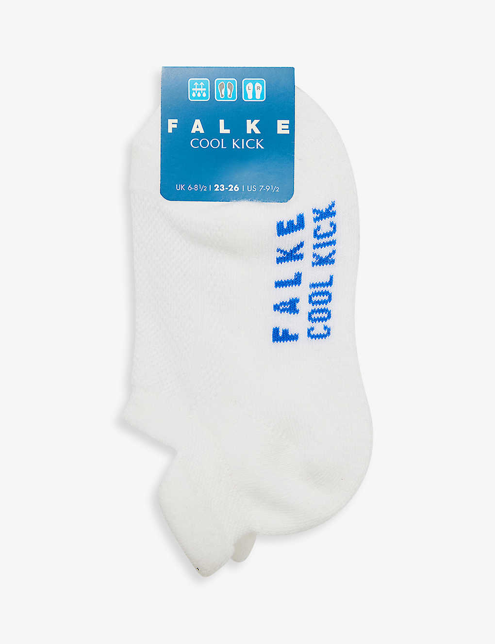 Falke Boys White Kids Cool Kick Low-cut Woven Socks 2-10 Years