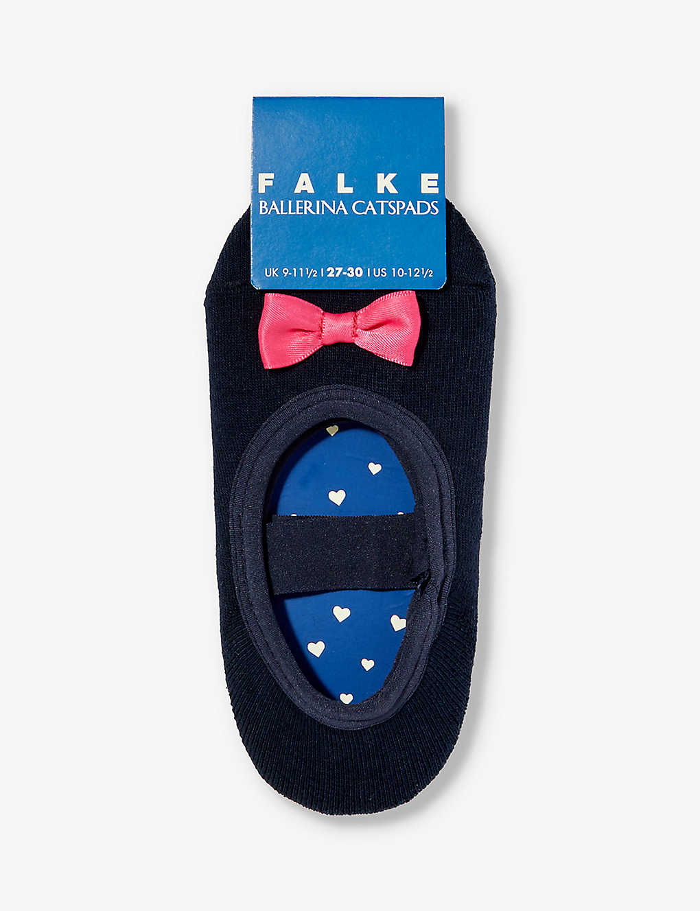 Falke Boys Marine Kids Ballerina Bow-embellished Cotton-blend Socks 4-10 Years