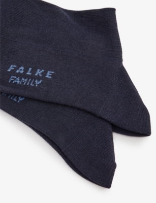 FALKE: Family So logo-print stretch-cotton blend socks 2-13 years