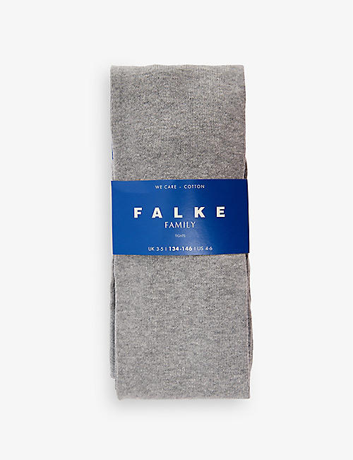 FALKE: Family Ti stretch-cotton blend socks