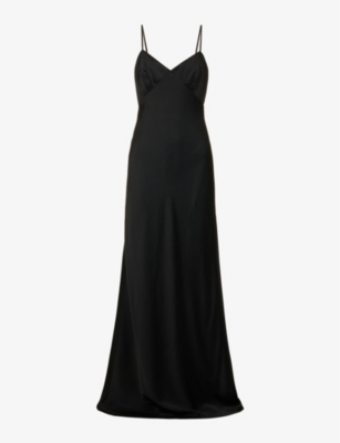 Max Mara Silk 'riccio' In Black