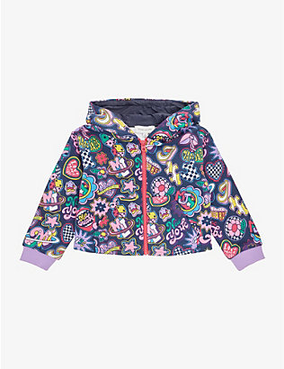 MARC JACOBS: Graphic-print relaxed-fit cotton-jersey hoody 4-12 years