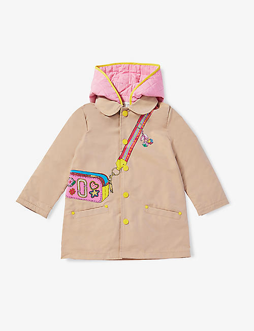 MARC JACOBS: Graphic-print cotton-blend jacket 4-12 years