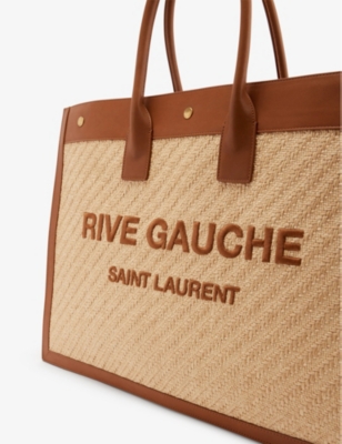 Saint Laurent Women's Rive Gauche Tote Bag - Natural - Totes