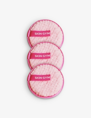 Skin Gym Cleanie Make-up Remover Puff Pack Of Three