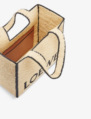 LOEWE: Loewe x Paula's Ibiza large raffia tote bag