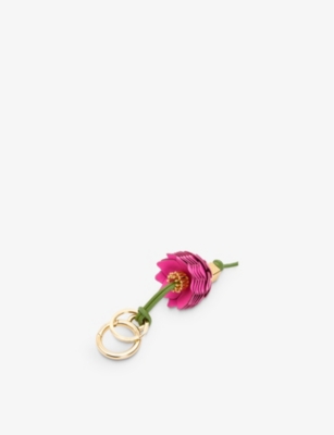 Flower Bag Charm-Fuchsia 