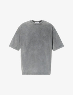 ACNE STUDIOS: Brand-patch faded-wash cotton-jersey T-shirt