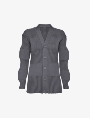 CFCL - Fluted recycled-polyester knitted cardigan | Selfridges.com