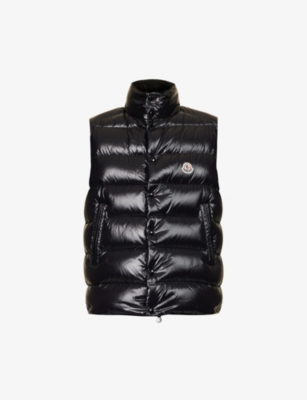 Moncler store gilet shiny