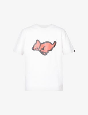 ICECREAM: Running Pup graphic-print cotton-jersey T-shirt