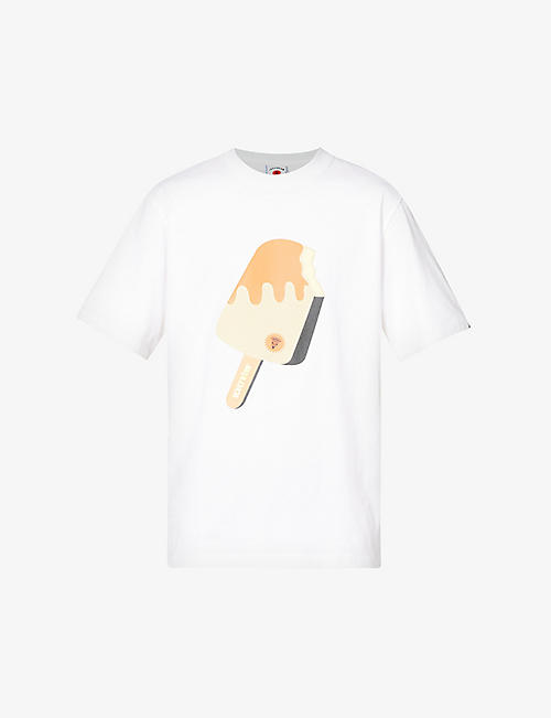 ICECREAM: Popsicle graphic-print cotton-jersey T-shirt