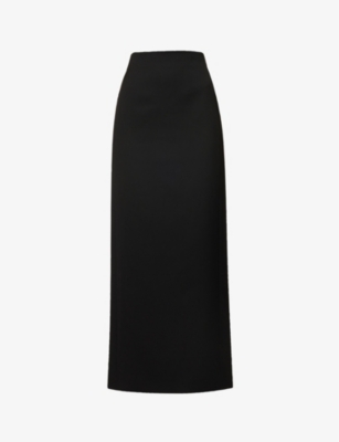 Wardrobe.nyc Wool Maxi Skirt In Black
