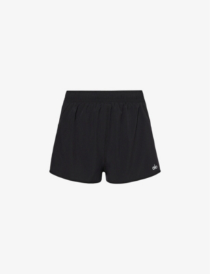 ALO YOGA: Stride relaxed-fit high-rise stretch-woven shorts