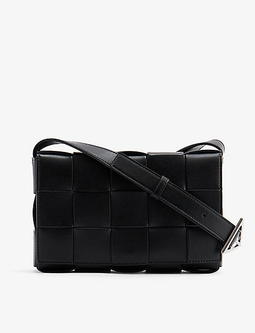 BOTTEGA VENETA: Cassette leather cross-body bag