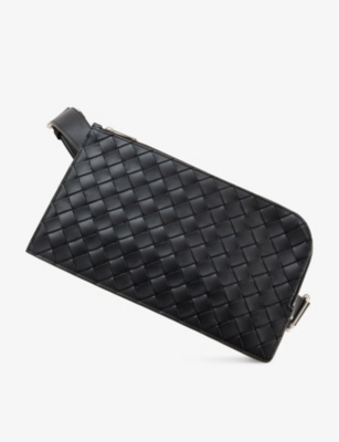 BOTTEGA VENETA Intrecciato leather cross body bag Selfridges