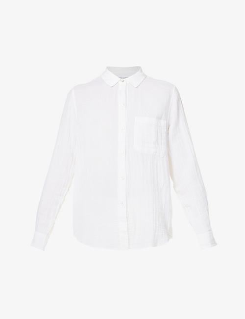 RAILS: Ellis patch-pocket relaxed-fit organic cotton shirt