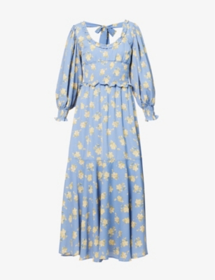 sisterjane THE TULIP DRESS 新品 Sister Jane Womens Cornflower Blue