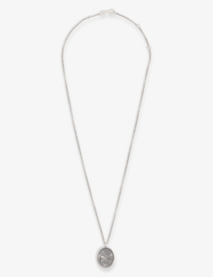SERGE DENIMES: Forgotten sterling-silver pendant necklace