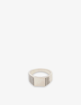 Pyramid 925 sterling-silver signet 반지 SERGE DENIMES