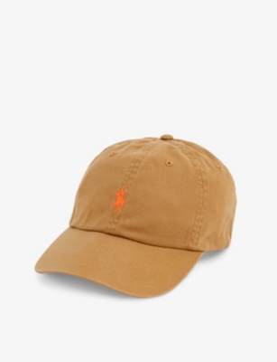 Polo Ralph Lauren Mens Despatch Tan Classic Logo-embroidered Six-panel Cotton Baseball Cap