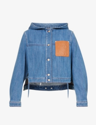 Anagram Jacquard Fleece Jacket in Blue - Loewe