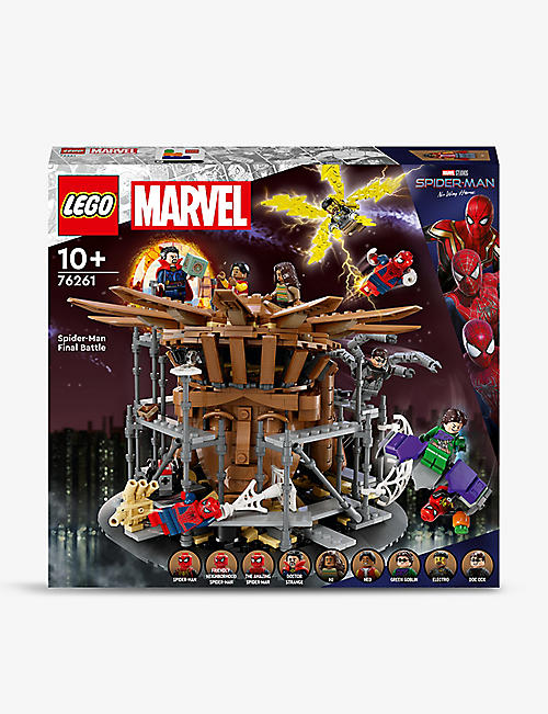 LEGO：LEGOPDF Marvel 76261 男士 蜘蛛侠决战玩具套装