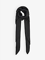 SAINT LAURENT: Square silk scarf