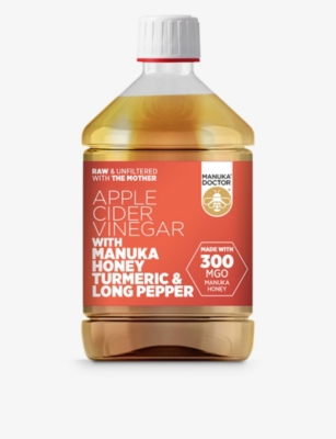 MANUKA DOCTOR: Apple cider vinegar with manuka honey, turmeric and long pepper 500ml