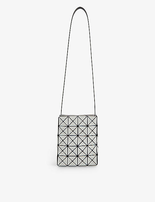 BAO BAO ISSEY MIYAKE: Prism geometric-panel PVC cross-body bag