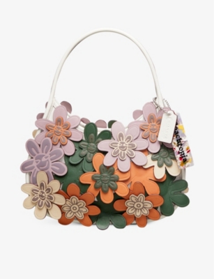 COACHTOPIA - Flower Ergo upcrafted-leather shoulder bag