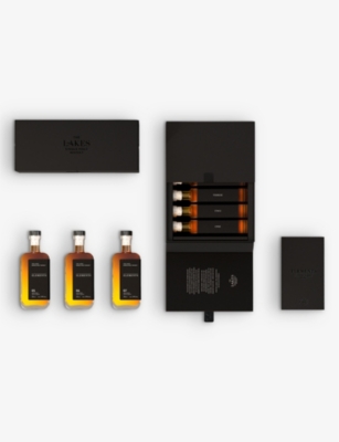 THE LAKES DISTILLERY: Elements 7-piece single-malt whisky set 200ml