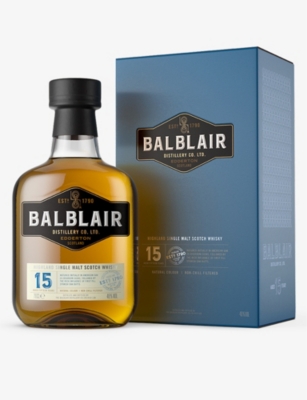 BALBLAIR: Balblair Distillery 15-year-old single-malt Scotch whisky 700ml