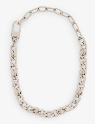 VITALY: Frenzy recycled-stainless steel necklace