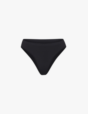 SKIMS: Smoothing mid-rise stretch-woven briefs