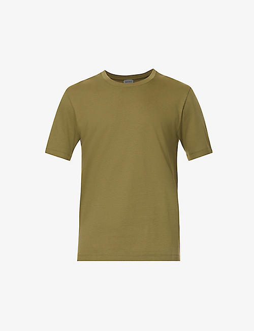 HANRO: Regular-fit cotton-jersey T-shirt