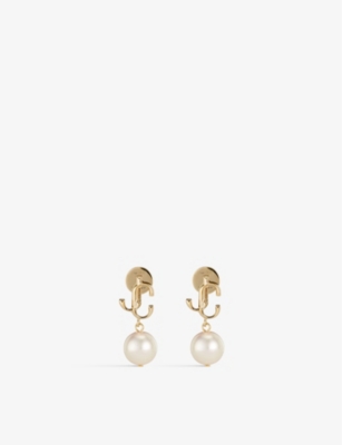 Jc Pearl Earring In Gold