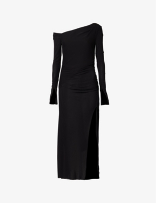 Bec & Bridge Black Monette Maxi Dress In Black