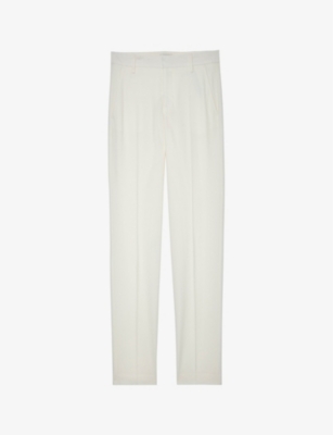 ZADIG&VOLTAIRE: June tapered-leg mid-rise crepe trousers