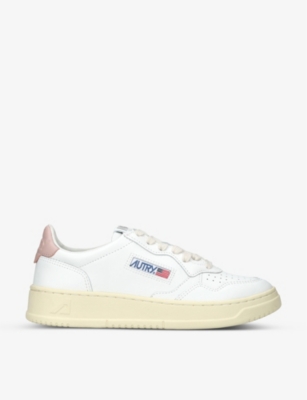 AUTRY: Medalist leather low-top trainers