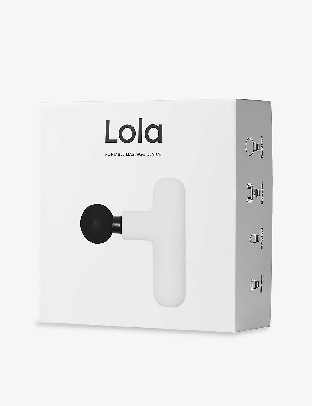 Lola Mint Cream Portable Hand-held Massage Gun