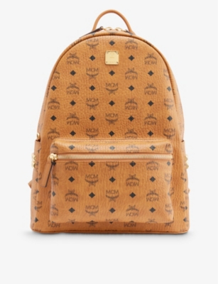 MCM Medium Stark Stud Embellished Backpack - Farfetch