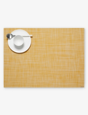 Basketweave mini vinyl placemat 36cm x 48cm
