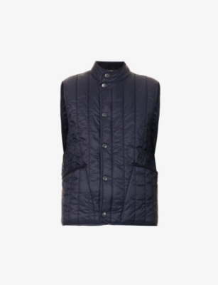BARBOUR - Farndale brand-embroidered regular-fit shell gilet ...