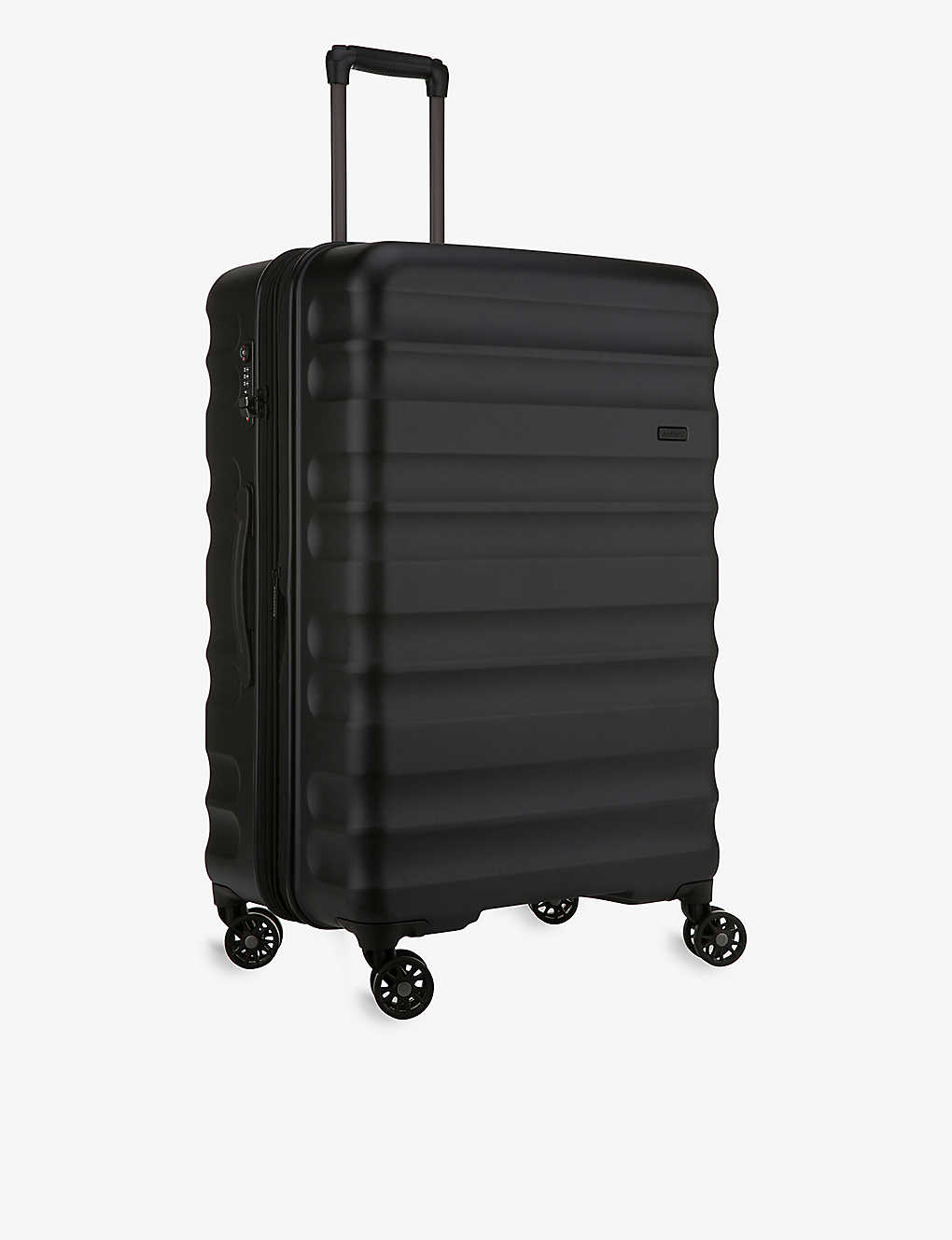 Antler Black Clifton 4-wheel Polycarbonate Suitcase 80cm