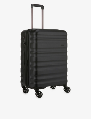 Antler Black Clifton 4-wheel Polycarbonate Suitcase 68cm